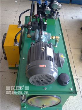 汽车简体翻边机液压系统